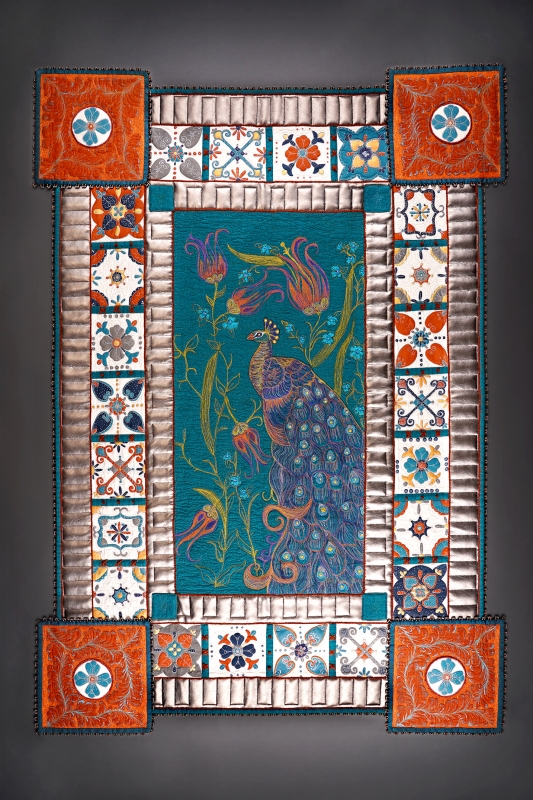 Tiles, Tapestry and a Teal Tail 2022 15184