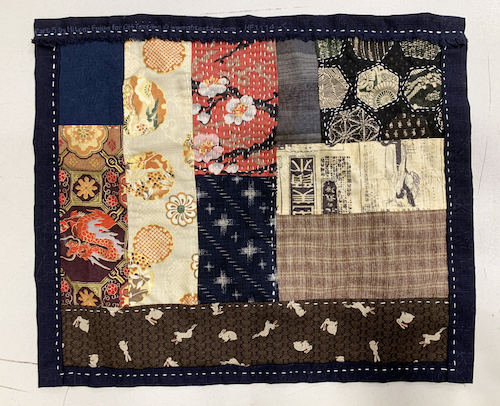 Country Stitches, Ltd. - This pretty new sample is called Garden Path and  is made with just three yards of fabric. It's a quilt from the Fast & Fun 3 -Yard Quilts book